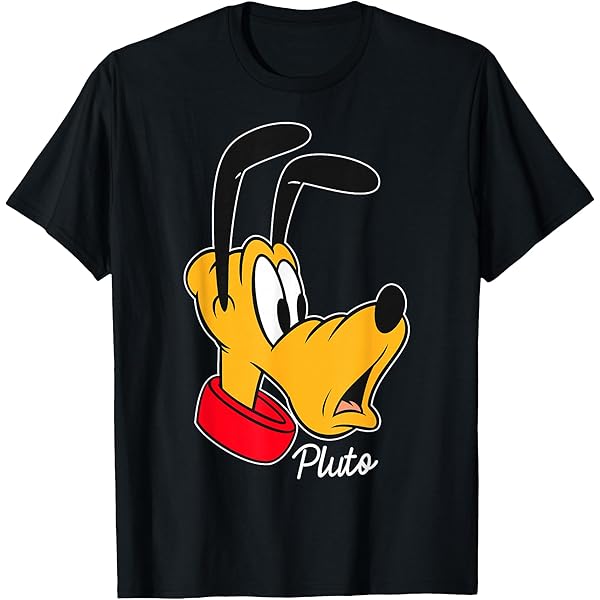 Amazon.com: Disney Mickey and Friends Traditional Pluto Portrait T